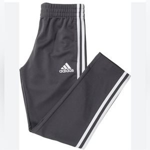 Adidas Track Pants Athletic Joggers Gym Youth Kids Size Medium Size 10-12 Gray